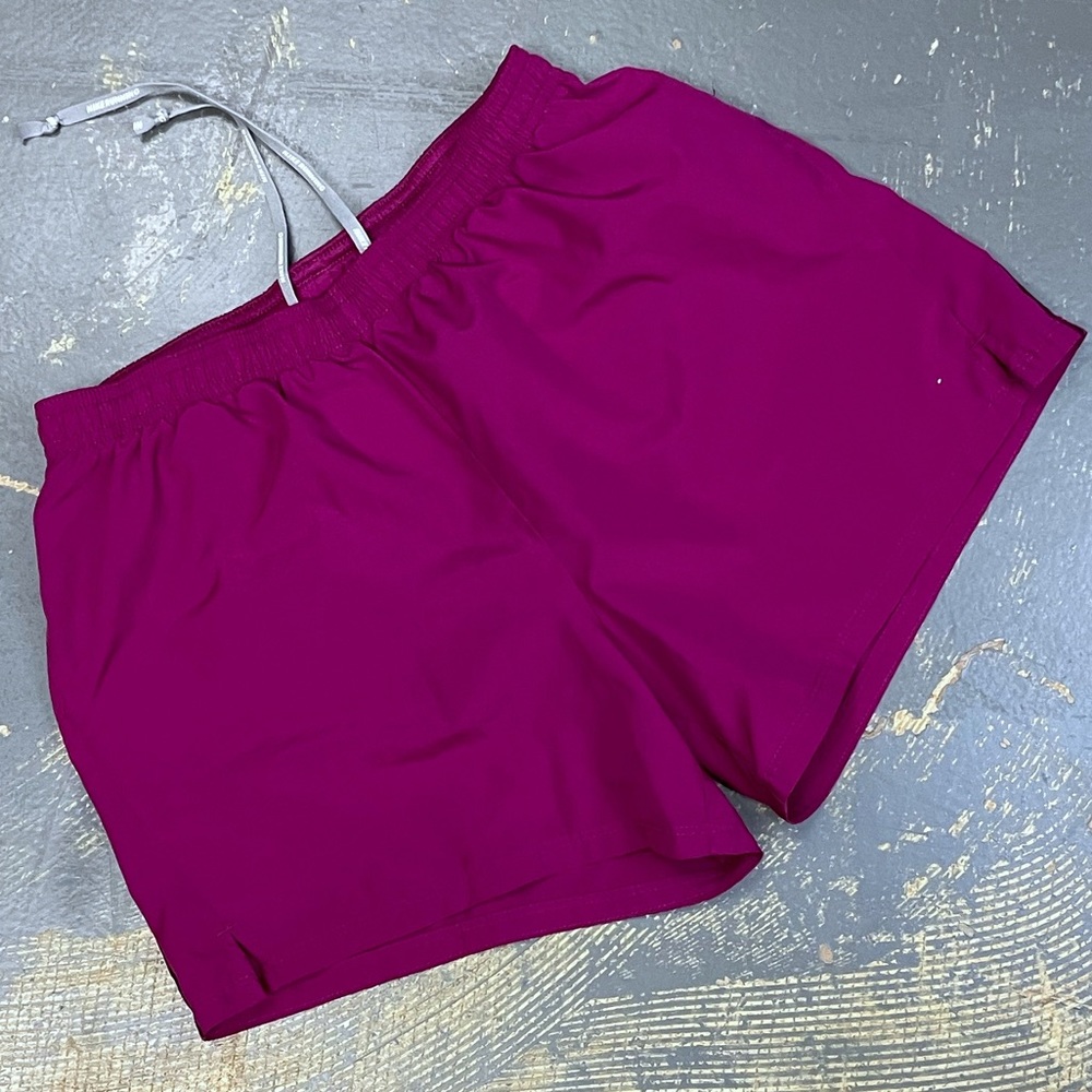 Nike 4’ Running Fitness Shorts 407235-678 Small Magenta Pink Training Workout